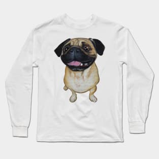 Pug Dog Long Sleeve T-Shirt